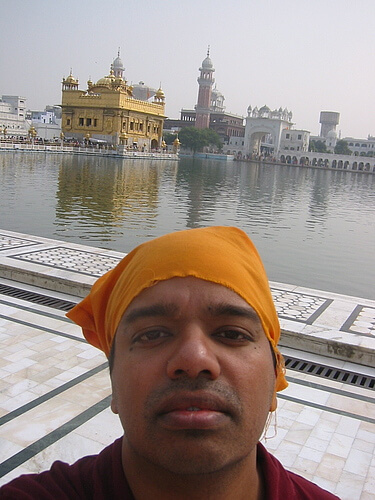 me at golden temple
